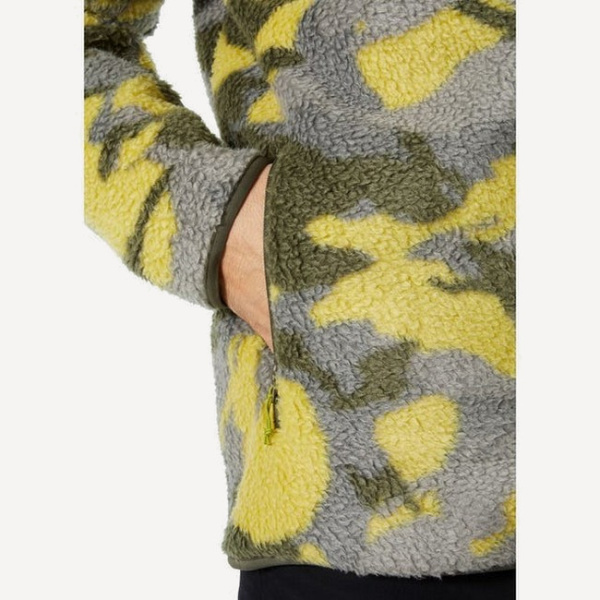 Куртка флис HH Man Panorama Printed Pile (Мужской; M; Bright Moss Woodland Camo)